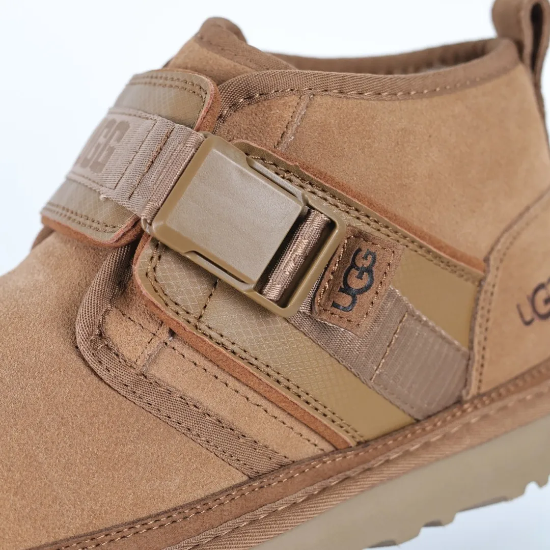 Copywriting price 💰660 Core recommendation Good price Platform foreign trade exclusive UGG Neumel Snapback men's snow boots 1118570 Foreign trade platform Z-exclusive high-end retail quality Produced by ten-year-old brand shoemaking foundry production line Pay attention to every detail Longfeng A-grade genuine sheep fur integrated Made in full compliance with the ZP process Size: 39 40 41 42 43 44